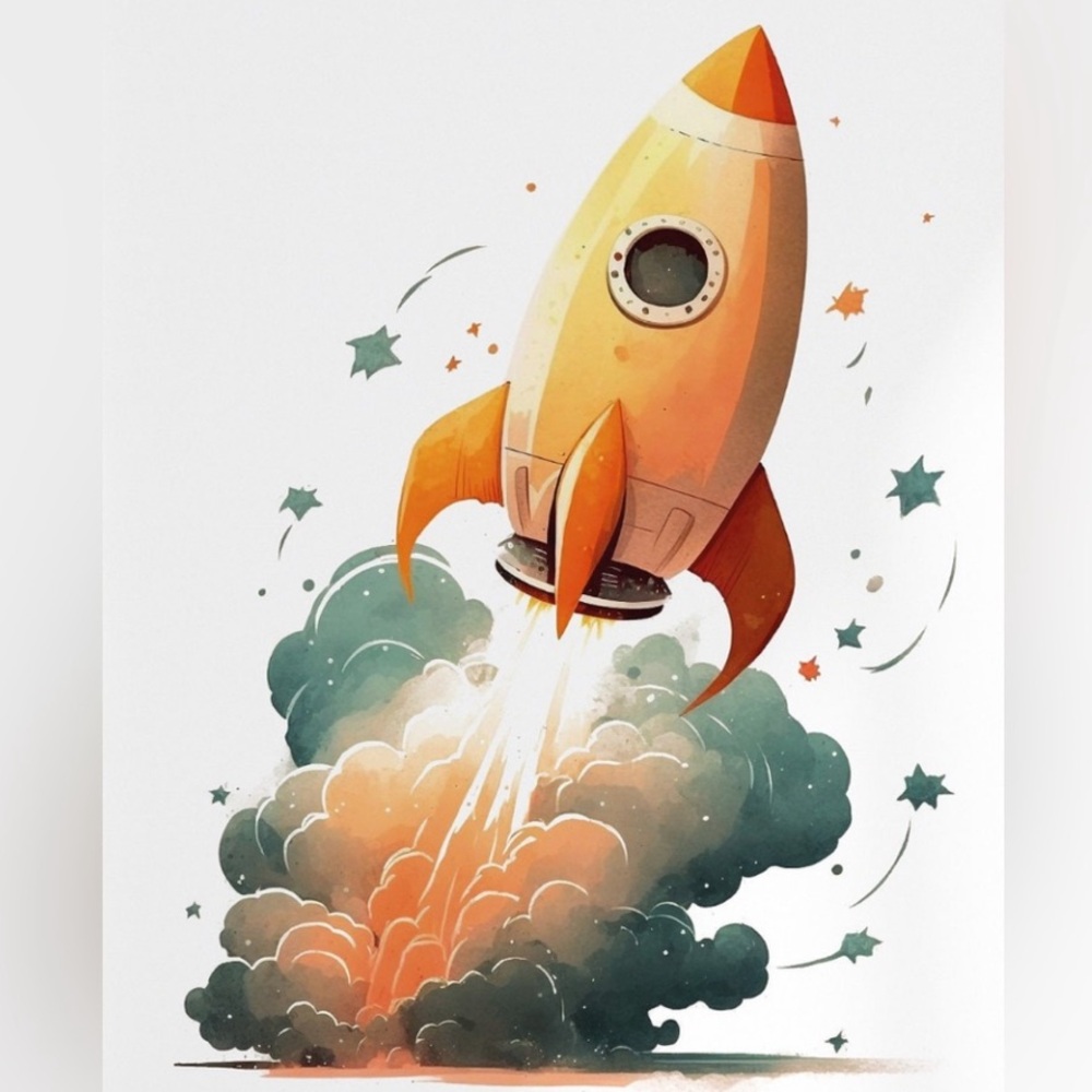Rocket Print